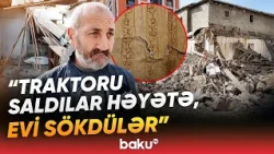 "Deyirlər, nə istəyəcəyik, edəcəyik..." | Yasamalda tikinti şirkəti sakinləri hədələyir? - Baku TV