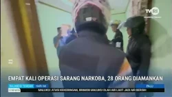 STHI - 4 Drug Den Raids Conducted, 28 People Detained