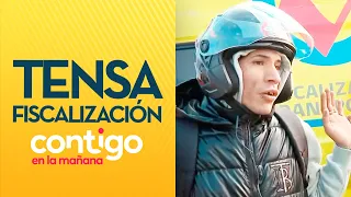"NO ESTOY HACIENDO NADA MALO": La defensa de motorista en tensa fiscalización - Contigo en la Mañana