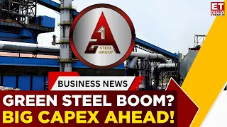 A-One Steel India Management On Growth Plans, 1.2 MT Expansion & Green Steel Push | ET Now