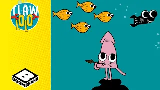 Party sottomarino 🎵 Ballo divertente con gli animali marini 🌊 | Clawlolo | Boomerang Italia