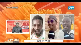 🔴[NEWS] WATCH 7TVSOIR - THE NEWS MAGAZINE IN FR FOR WEDNESDAY, AUGUST 5, 2026 (THE 8PM NEWS)