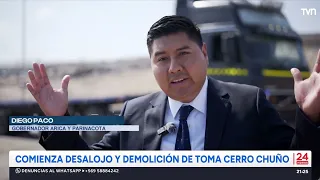 Eviction and demolition of Cerro Chuño settlement begins