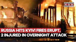 Russia Hits Ukraine! Fires Erupt, 2 Injured In Kyiv, Largest Book Market Damaged In Overnight Attack