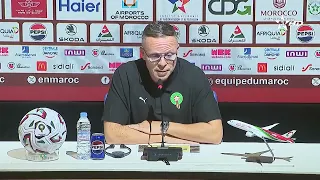National Coach Mohamed Ouahbi: "We wish a speedy recovery to Mohamed Hrimat, Ayoub El Kaabi, Chad...