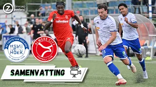HOEK KRIJGT IN SLOTFASE DEKSEL OP DE NEUS EN SPEELT GELIJK⚖️ | Samenvatting Hoek - Jong Almere City🎥