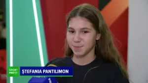 Fiica lui Costel Pantilimon practică tenisul și visează să ajungă numărul 1 mondial