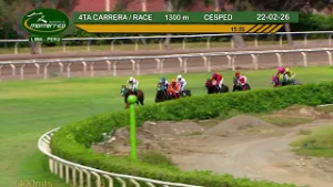 Hipódromo Monterrico - 4ta Carrera 22 Febrero 26