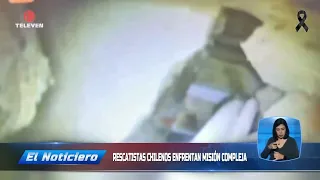 Chilean rescuers attempt to extract man found alive - The News midday broadcast 07/01/26