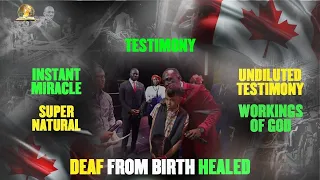Eyes Opened, Ears Unstopped… Jesus Still Works Wonders! 🇨🇦🔥HALLELUJAH!