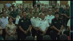 Emotiva misa en memoria del Cnel. Guillermo Moral