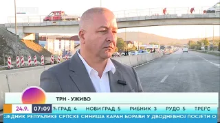 Јanković: Pušten saobraćaj u punom profilu ispod nadvožnjaka u Trnu