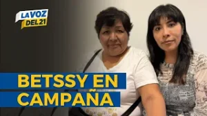 BETSSY CHÁVEZ SE BURLA DEL PODER JUDICIAL y hace campaña por su madre desde sede que la asila