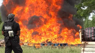 TTPS Destroys $1.68 Billion Worth Of Seized Narcotics