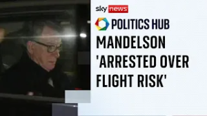 Mandelson arrested due to 'baseless' flight risk claim, says lawyer