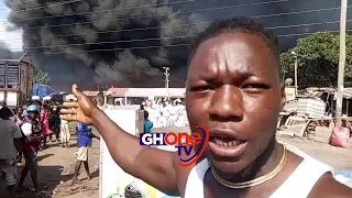 Fire Oubreak Hits Accra's North Industrial Area