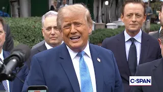 Trump and AI Tech Executives Speak to Reporters After Meeting