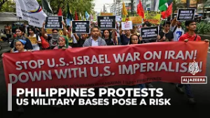 Protesters march on US Embassy in Manila, warn US bases put Philippines at risk