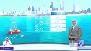 Hot to warm weather with relative humidity in coastal areas and southeasterly winds