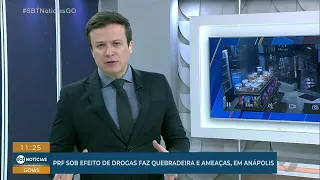 Drugged-up federal highway patrol officer goes on rampage and makes threats in Anápolis