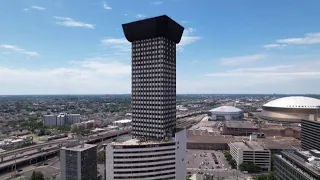 Teen dies from fall inside of abandoned Plaza Tower in New Orleans