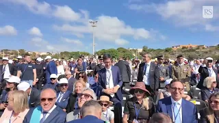 Papa Leone a Lampedusa