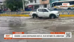 Lambayeque: SENAMHI Rains to continue through October 26 in Lambayeque
