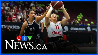 Canada falls to U.S. in wheelchair basketball final