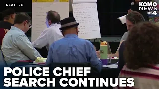 Seattleites talk priorities for next police chief, regaining public trust