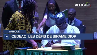 Afrique : les défis du nouveau président de la Commission de la CEDEAO Birame Diop