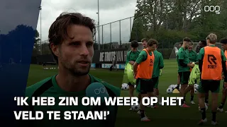 Hans Hateboer kan vrijdag al in actie komen tegen PEC Zwolle