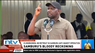 CS Murkomen says security operation in Samburu East will continue despite calls for his resignation