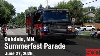 Oakdale Summerfest Parade 2026