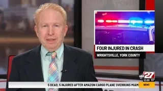 Route 30 crash in York County injures four