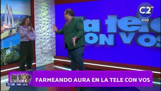 Farming Aura on TV with You