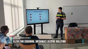 Elevii din Coronini, informați despre bullying