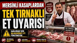 WARNING FROM MERSIN BUTCHERS REGARDING EQUINE MEAT @Kanal33mersin