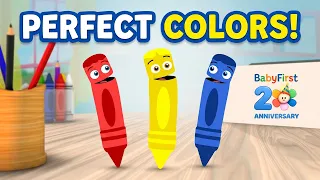 Color Crew Top 20 Episodes | BabyFirst 20th Anniversary Special | Learn Colors & More | BabyFirst