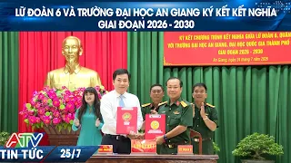 BRIGADE 6 AND AN GIANG UNIVERSITY SIGN A PARTNERSHIP AGREEMENT FOR THE 2026-2030 PERIOD