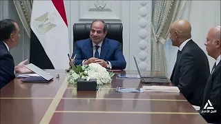 الرئيس السيسى يعقد اجتماعا مع رئيس الوزراء ووزير التربية والتعليم والتعليم الفنى