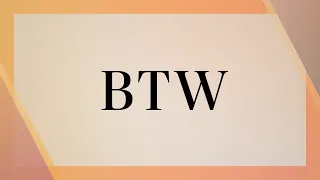 BTW: Interesting Headlines You May Have Missed