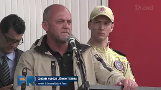 FIRE DEPARTMENT CELEBRATES CREATION OF BATTALION IN IRATI