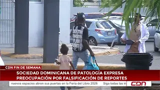 Sociedad Dominicana de Patología expresa preocupación por falsificación de reportes