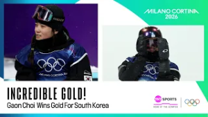 17 year old Gaon Choi Wins Women's Halfpipe Gold! ?? ? | Winter Olympics 2026