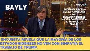 Encuesta revela que la mayoría de los Estadounidenses no ven con simpatía el trabajo de Trump.