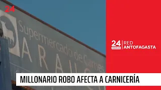 Million-dollar robbery hits butcher shop in northern Antofagasta | 24 Hours - Antofagasta Network