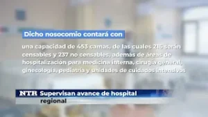 Supervisan avance de hospital regional