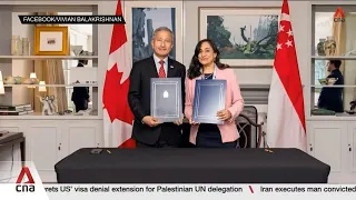 Singapore and Canada working on new deals on energy, supply chain, AI: Dr Balakrishnan