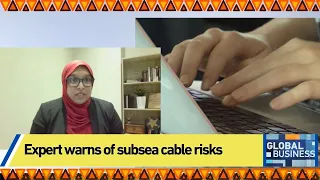 Expert warns of subsea cable risks