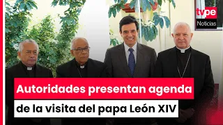 ¡Todo listo para León XIV! Presentan preparativos y símbolos oficiales de su visita al Perú